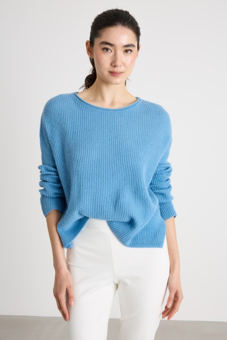Ribbed Cashmere Jumper Intrend