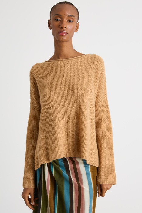 Ribbed Cashmere Jumper Intrend