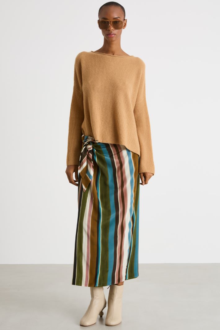 Ribbed Cashmere Jumper Intrend