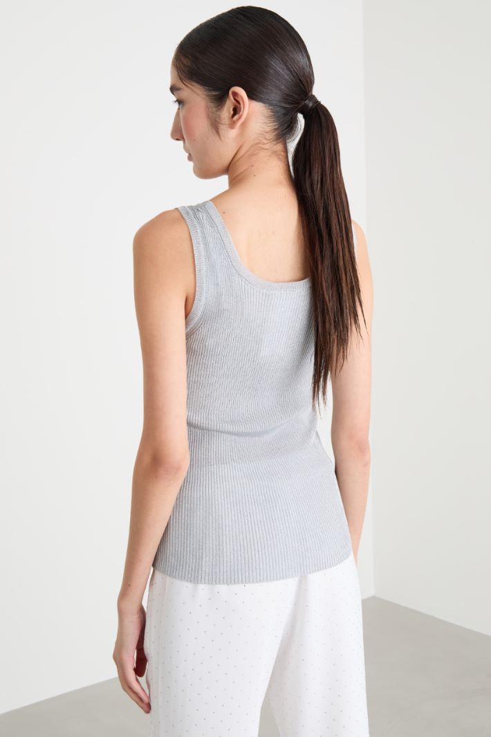 Top laminato a costine Intrend - 4