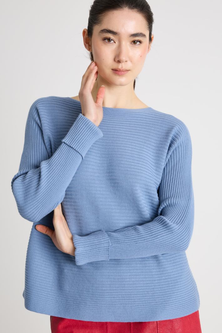 Maglia a coste orizzontali Intrend - 3