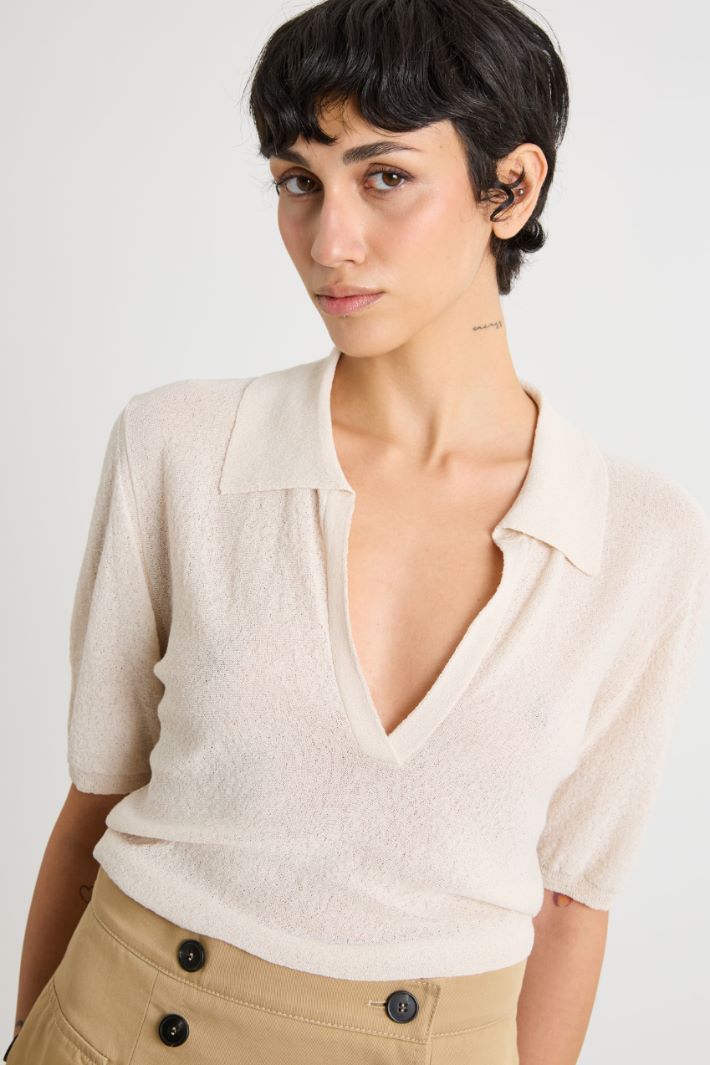 Polo-style knit Intrend - 3