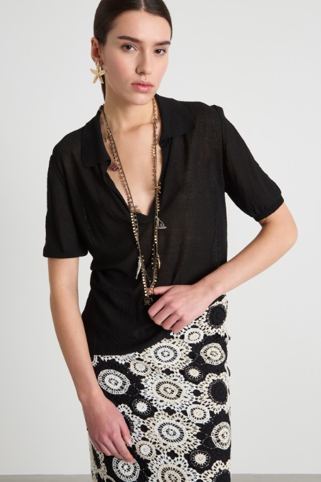 Polo-style knit Intrend