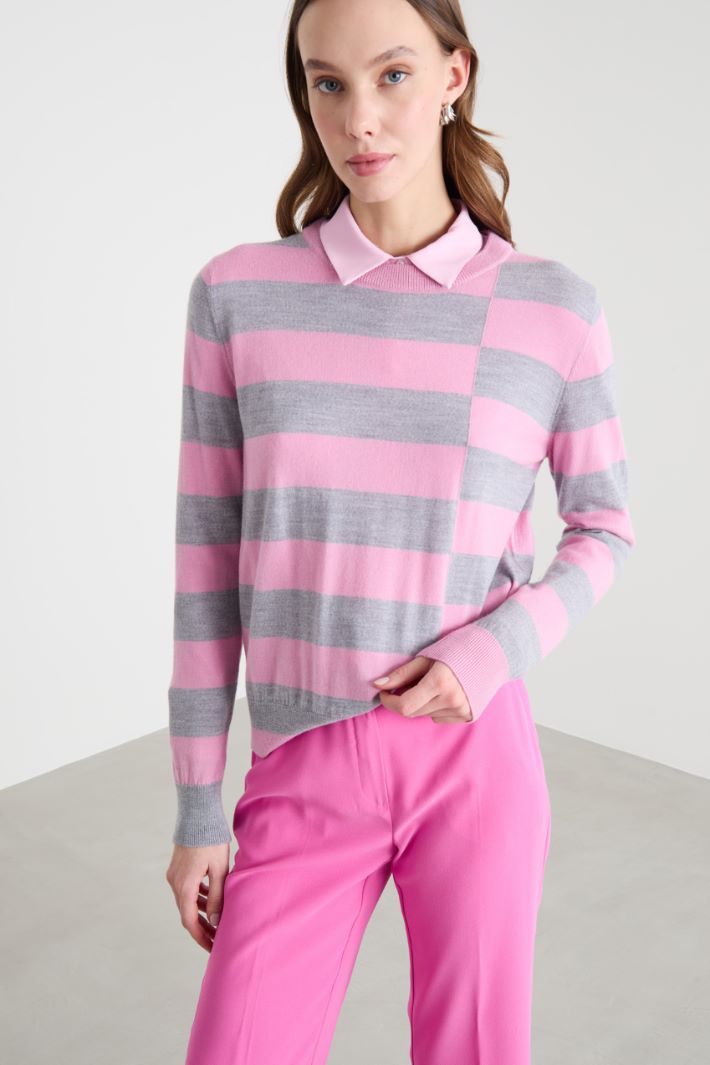 Round-neck jumper Intrend - 2