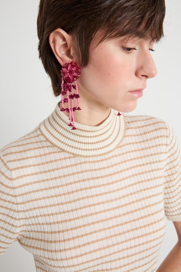 Dolcevita con maniche corte Intrend - 3