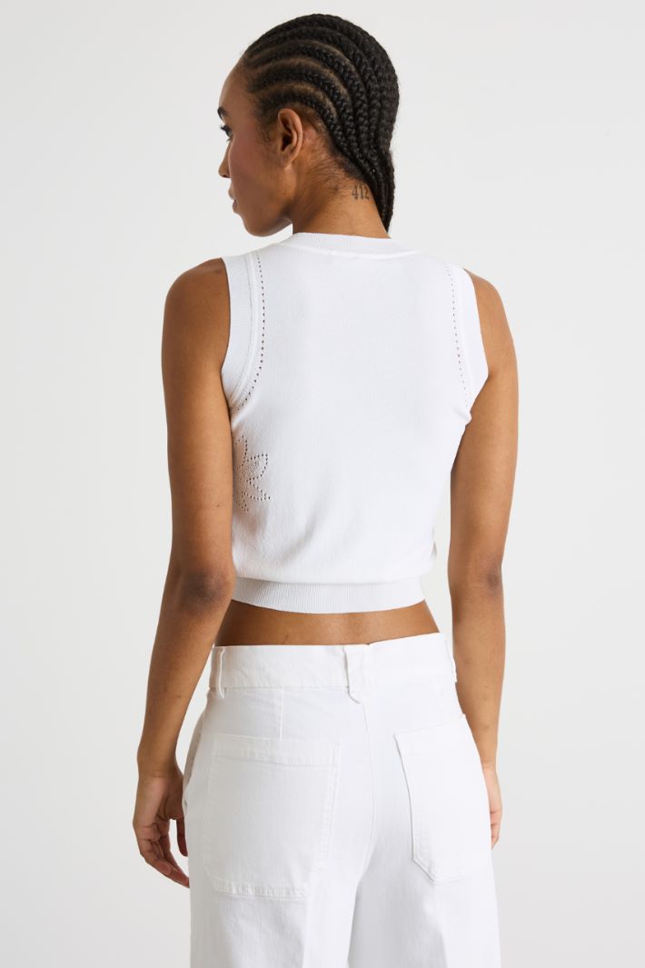 Top in maglia Intrend - 4