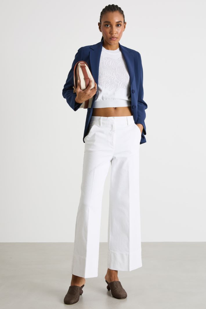 Top in maglia Intrend