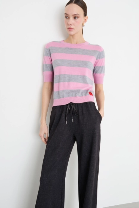 Short-sleeved knit - Intrend