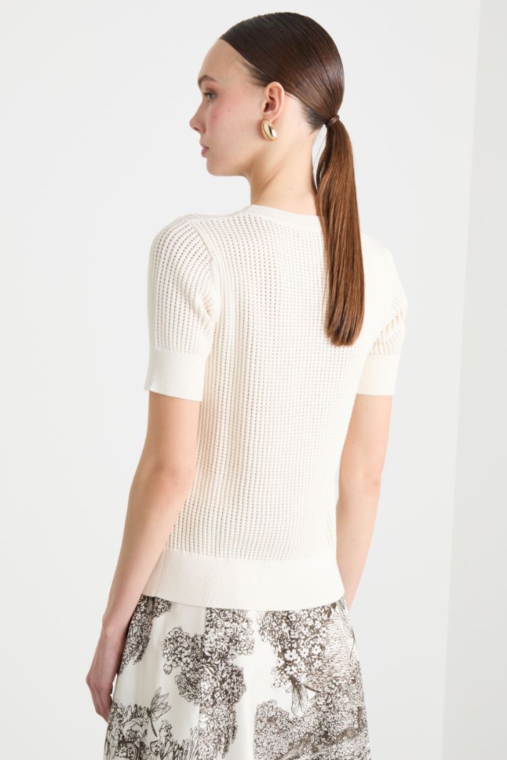 Rib-Knit Top Intrend - 4