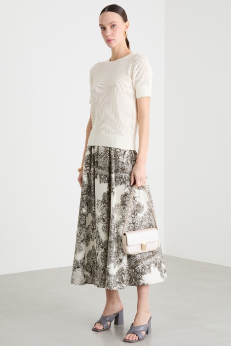 Rib-Knit Top Intrend