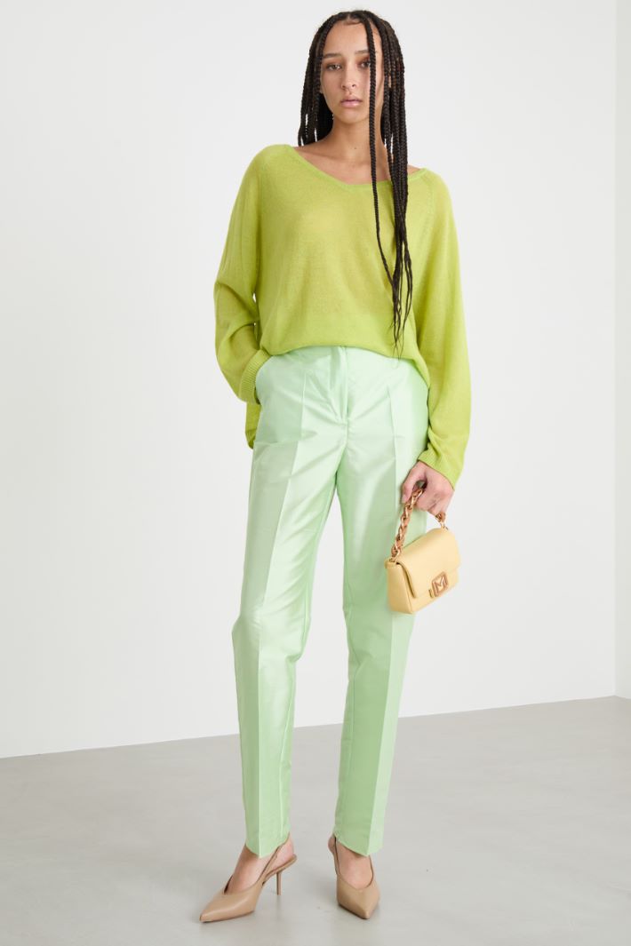 Wide V-neck jumper Intrend