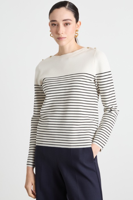 Shoulder-button jumper Intrend