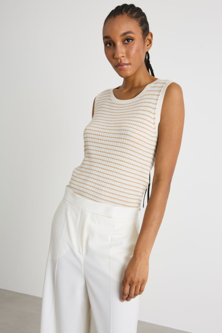 Knitted vest top Intrend - 2