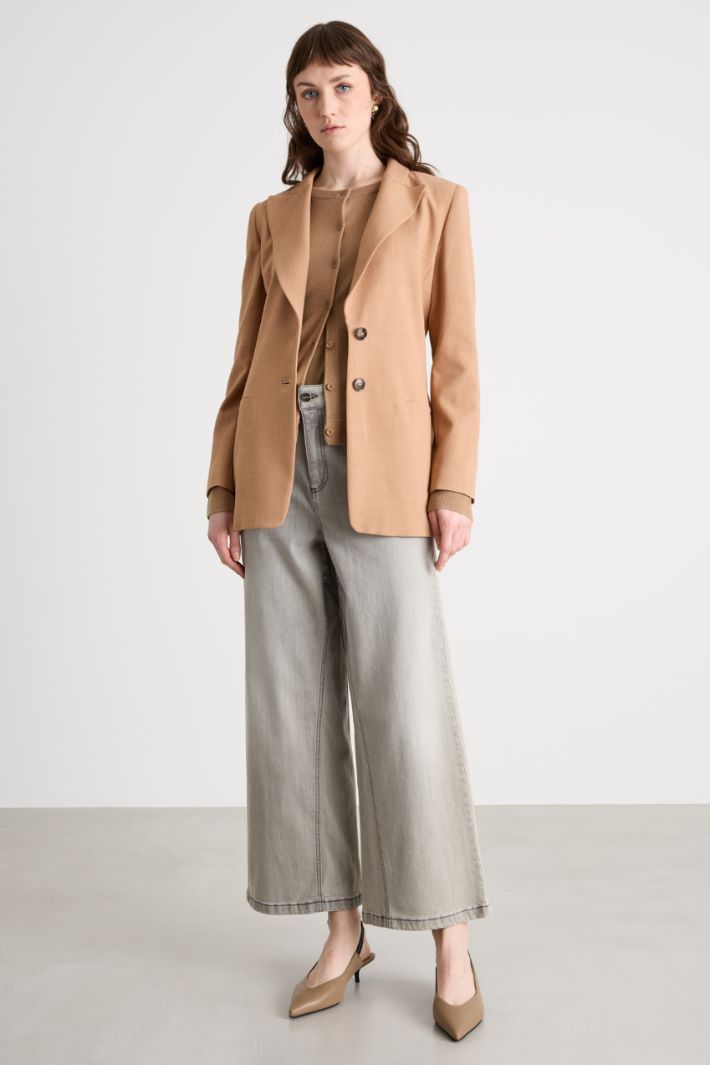 Crew-Neck Twin Set Intrend