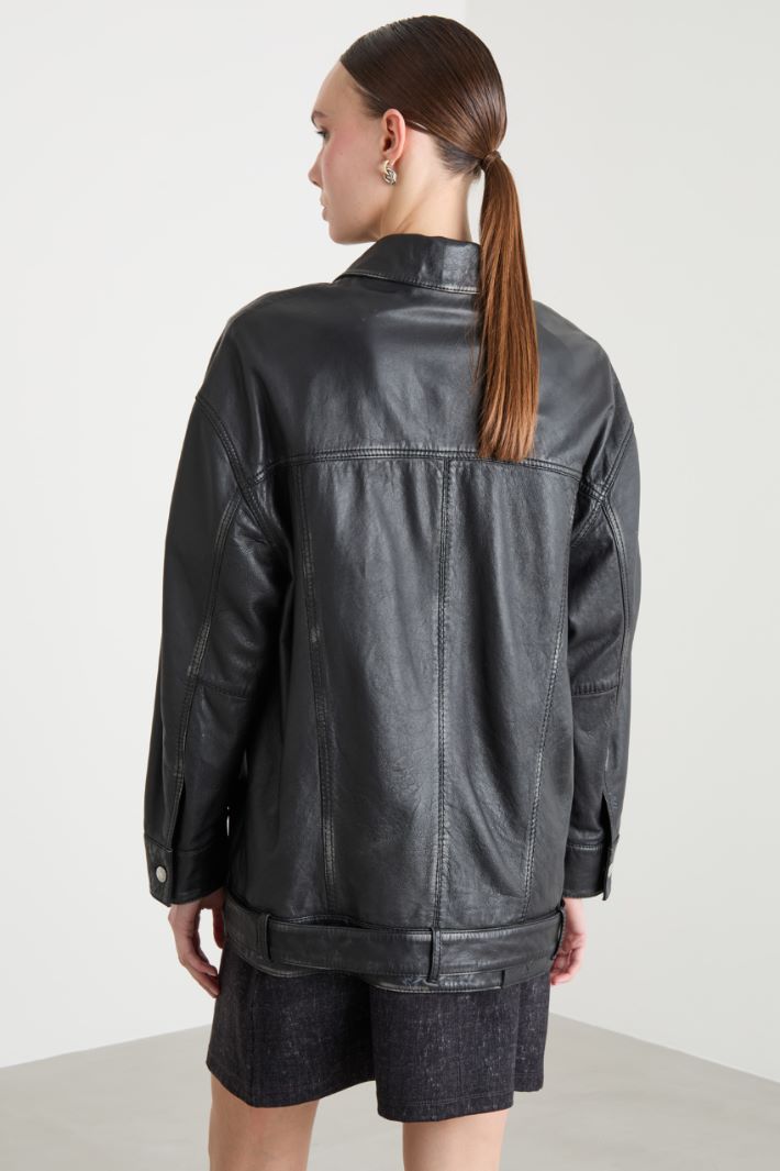 Giacca con cintura rimovibile Intrend - 4