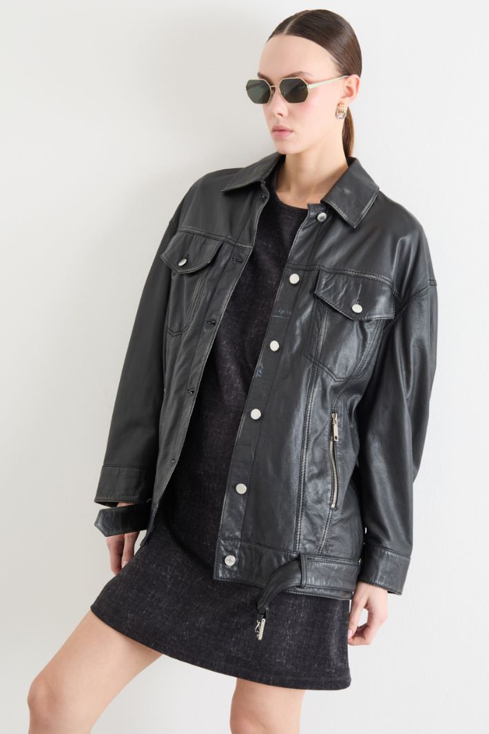 Giacca con cintura rimovibile Intrend - 2