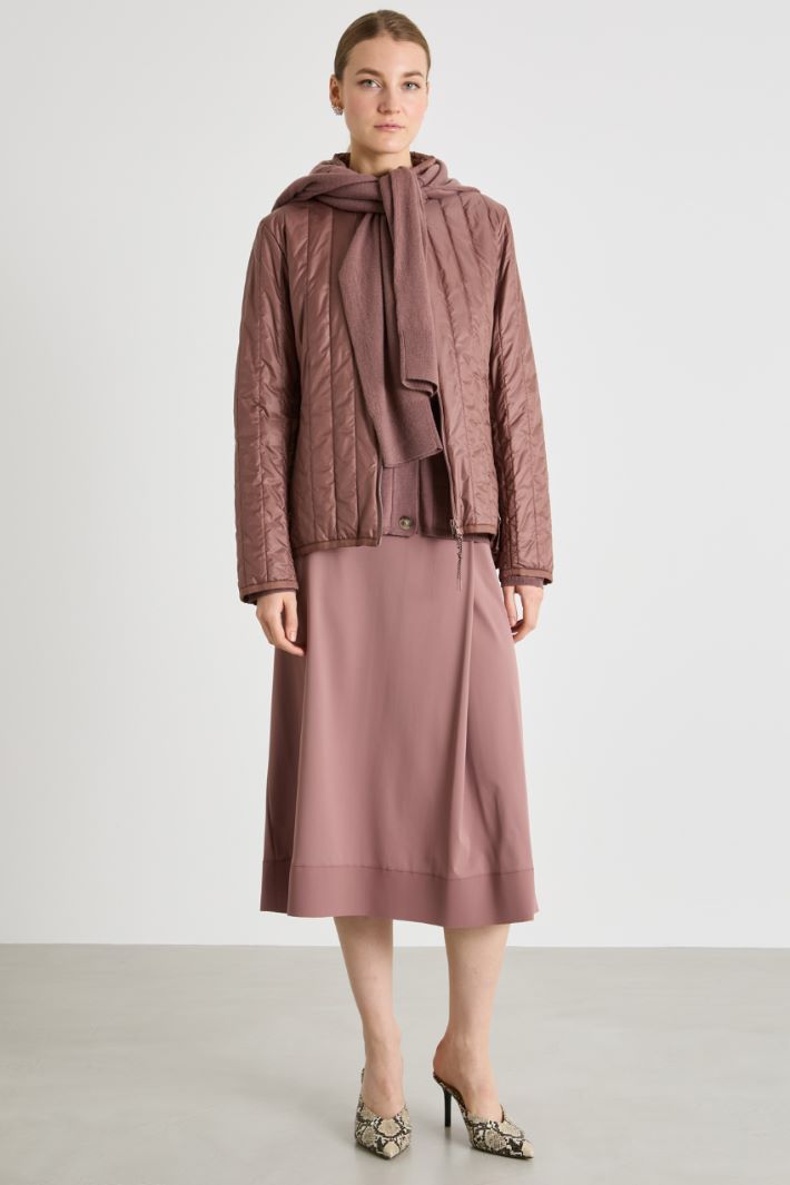 Giacca imbottita in tela tecnica Intrend