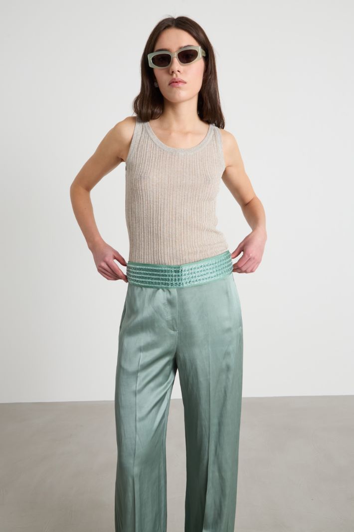 Cintura con ricami bijou Intrend - 3