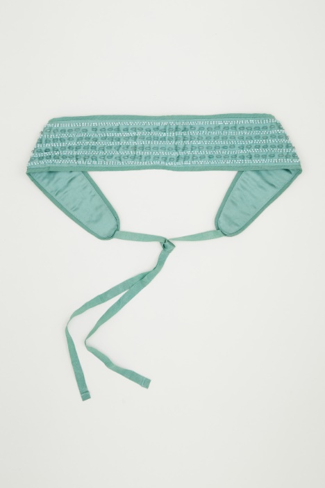 Cintura con ricami bijou Intrend