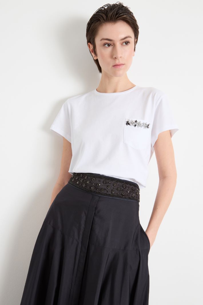 Jewel-embroidered belt Intrend - 3