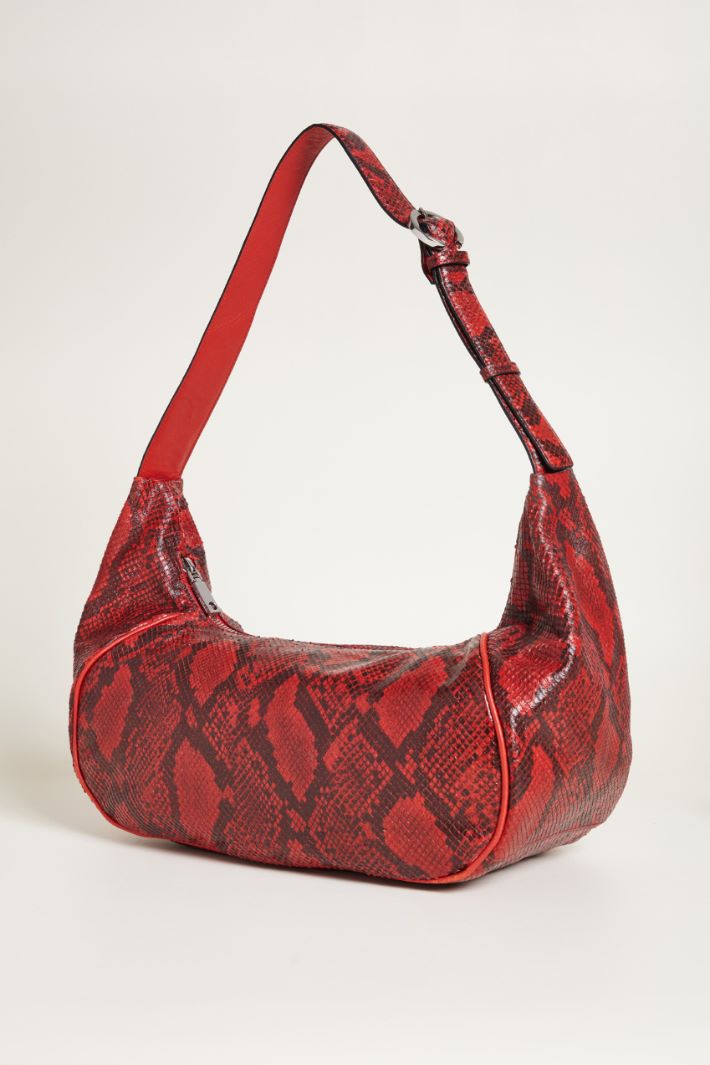 Borsa in pelle con stampa pitone Intrend - 2