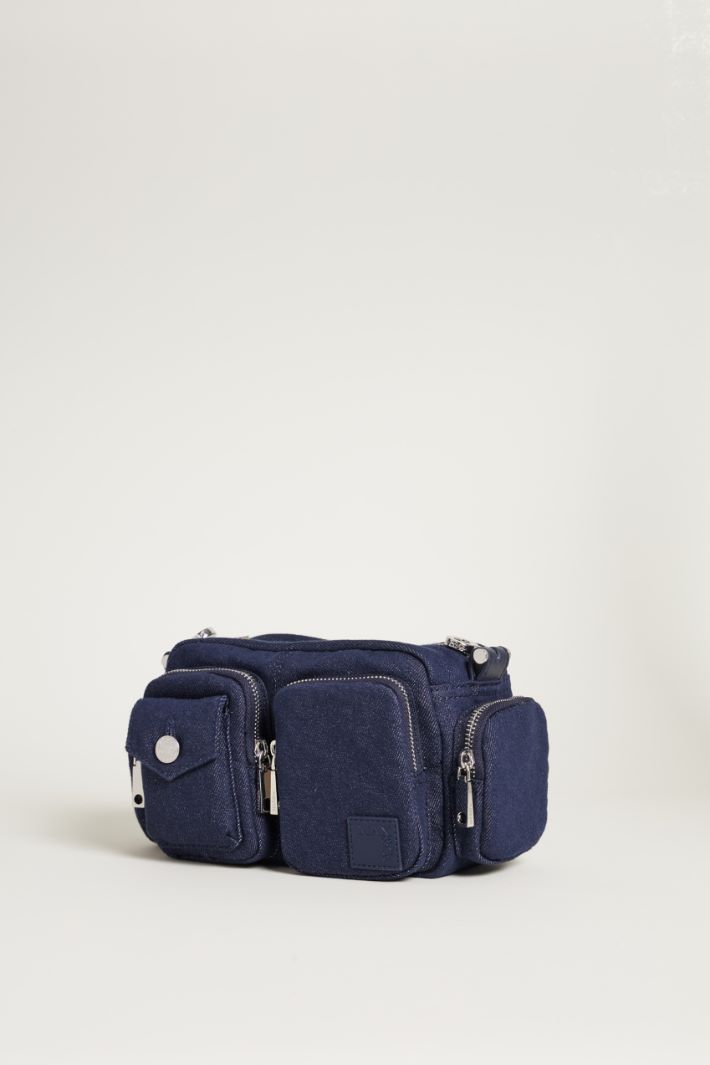 Denim camera bag Intrend - 2