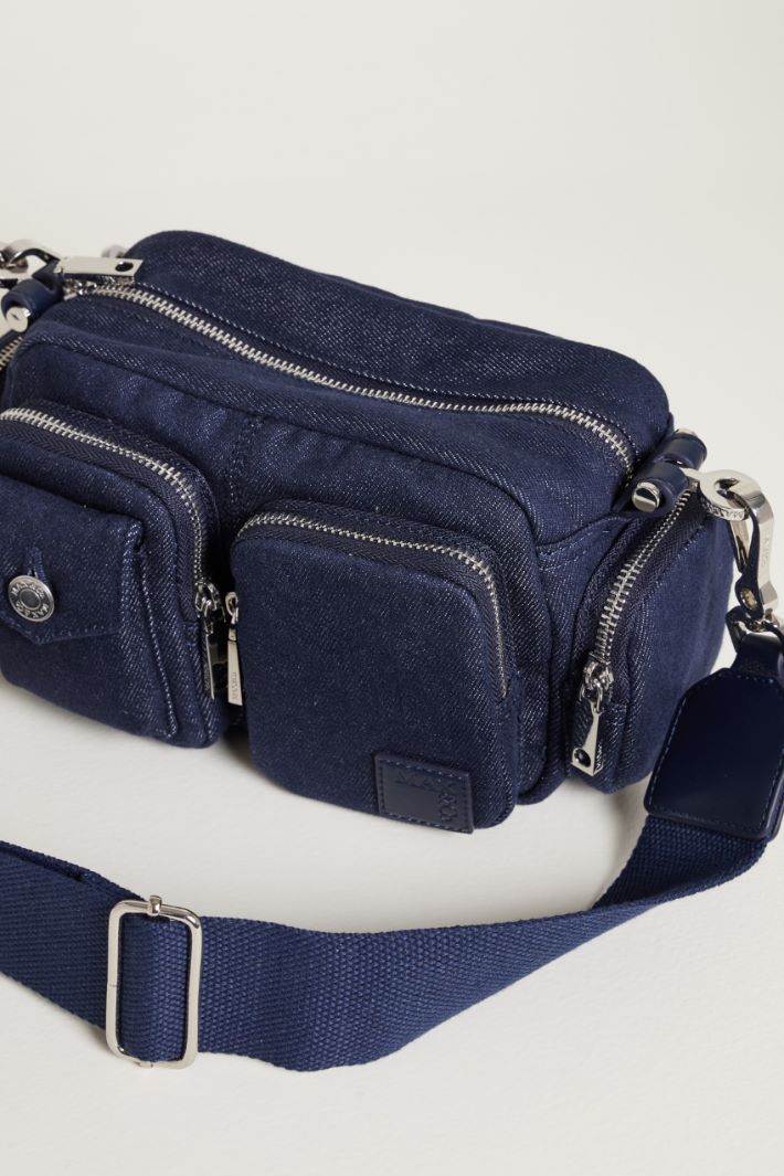 Denim camera bag Intrend - 4