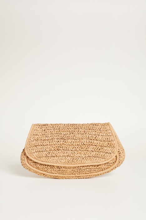 Pochette in materiale intrecciato Intrend