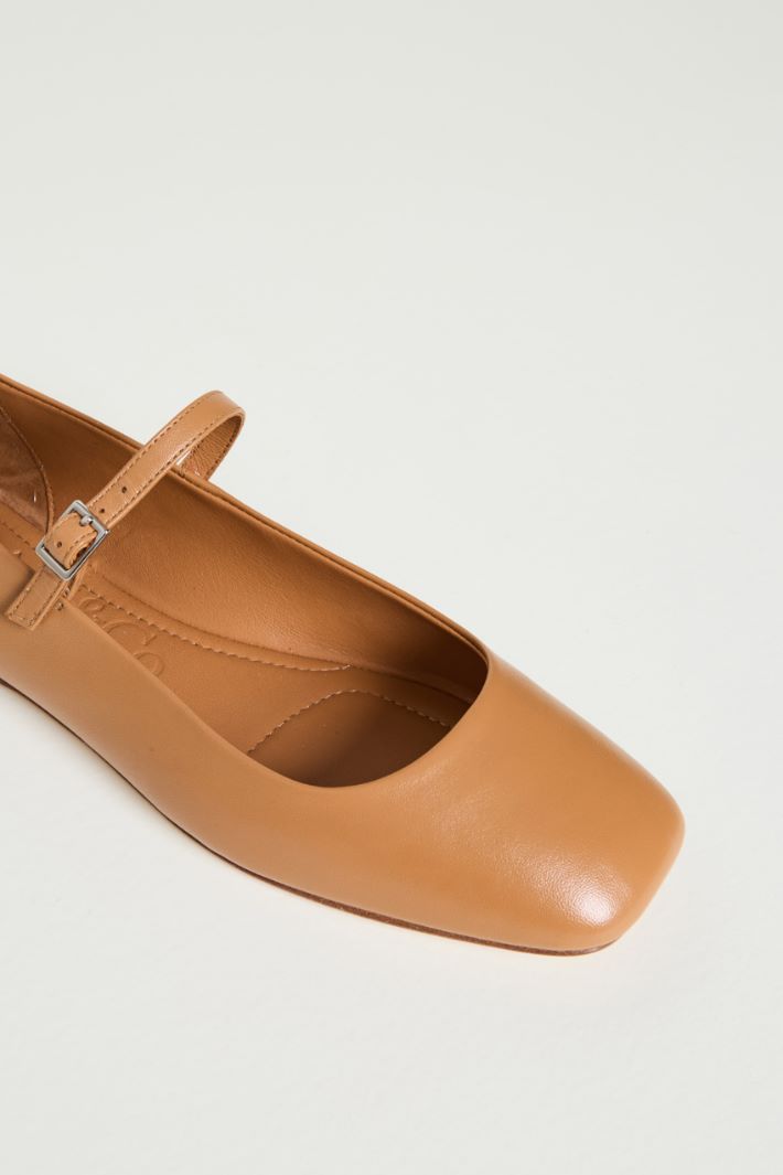 Nappa leather ballet flats Intrend - 4