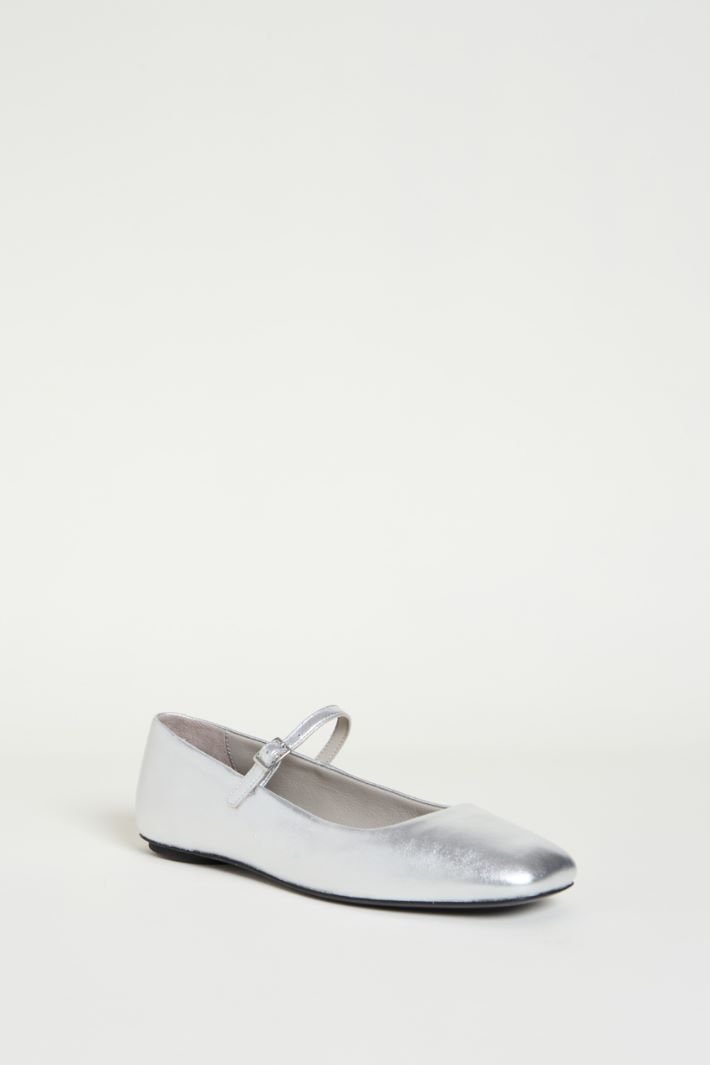 Laminated nappa ballet flats Intrend - 2