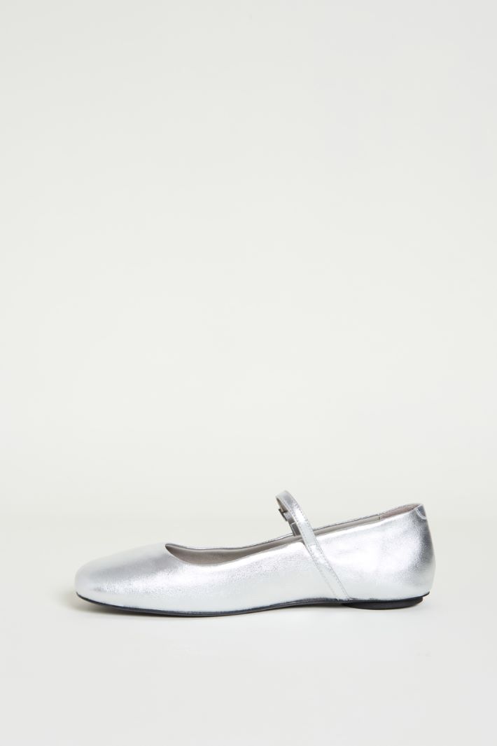 Laminated nappa ballet flats Intrend - 3