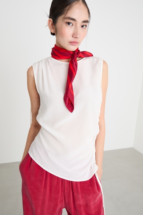 Foulard in twill di seta Intrend