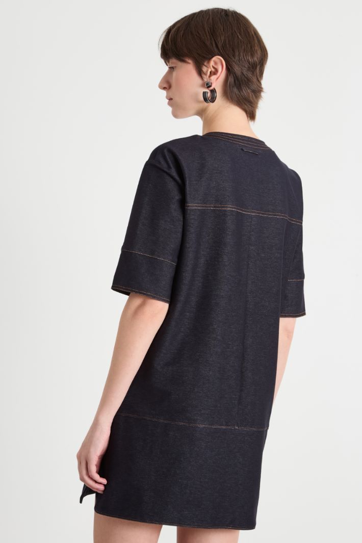 Jersey T-shirt dress Intrend - 4