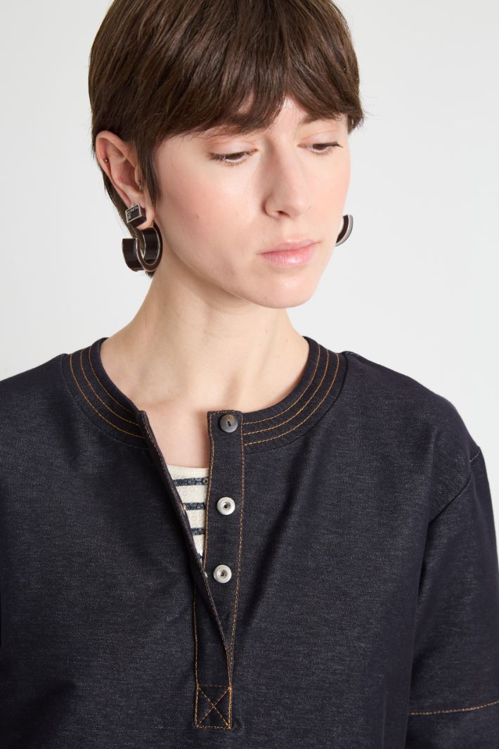 Jersey T-shirt dress Intrend - 3