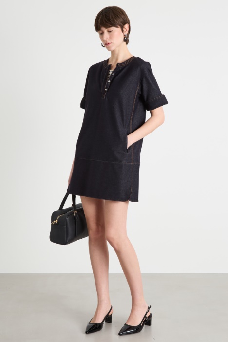 Jersey T-shirt dress Intrend