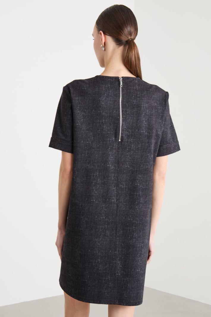 Abito in jersey effetto délavé Intrend - 4