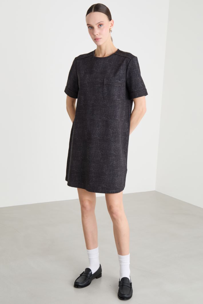 Abito in jersey effetto délavé Intrend - 2