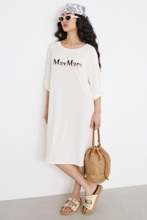 Abito maxi T-shirt in jersey Intrend
