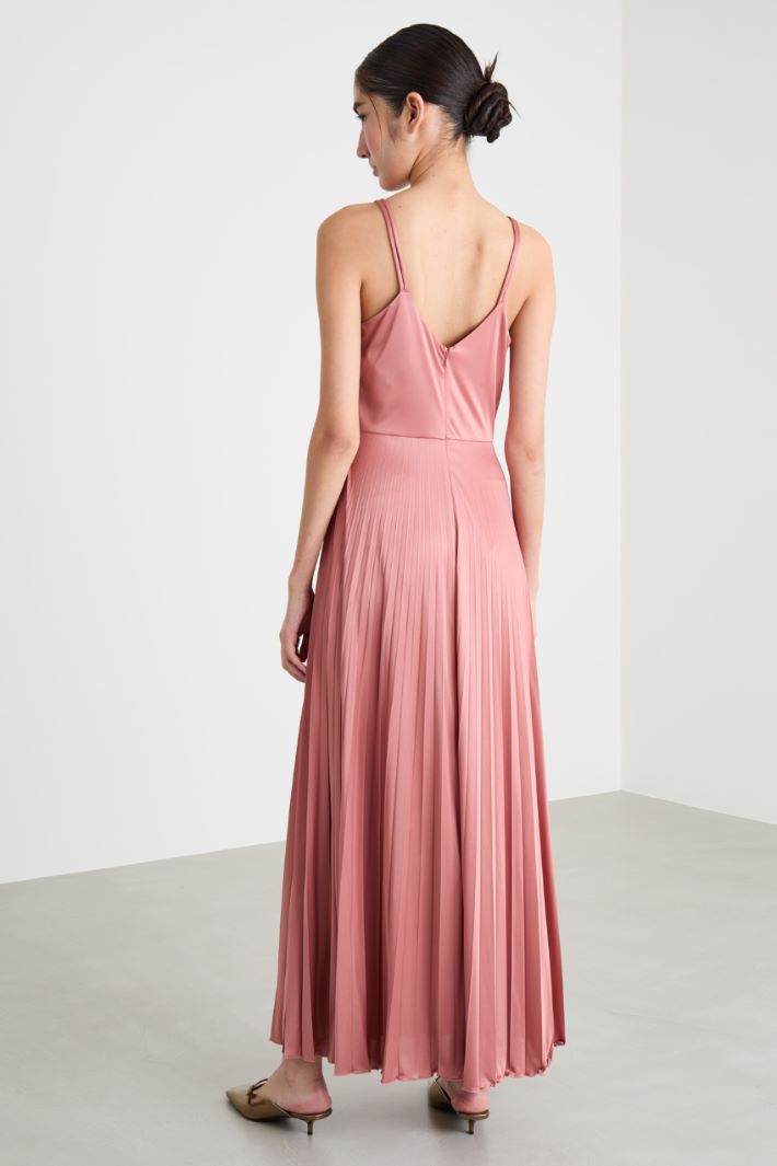 Plissé maxi dress Intrend - 4
