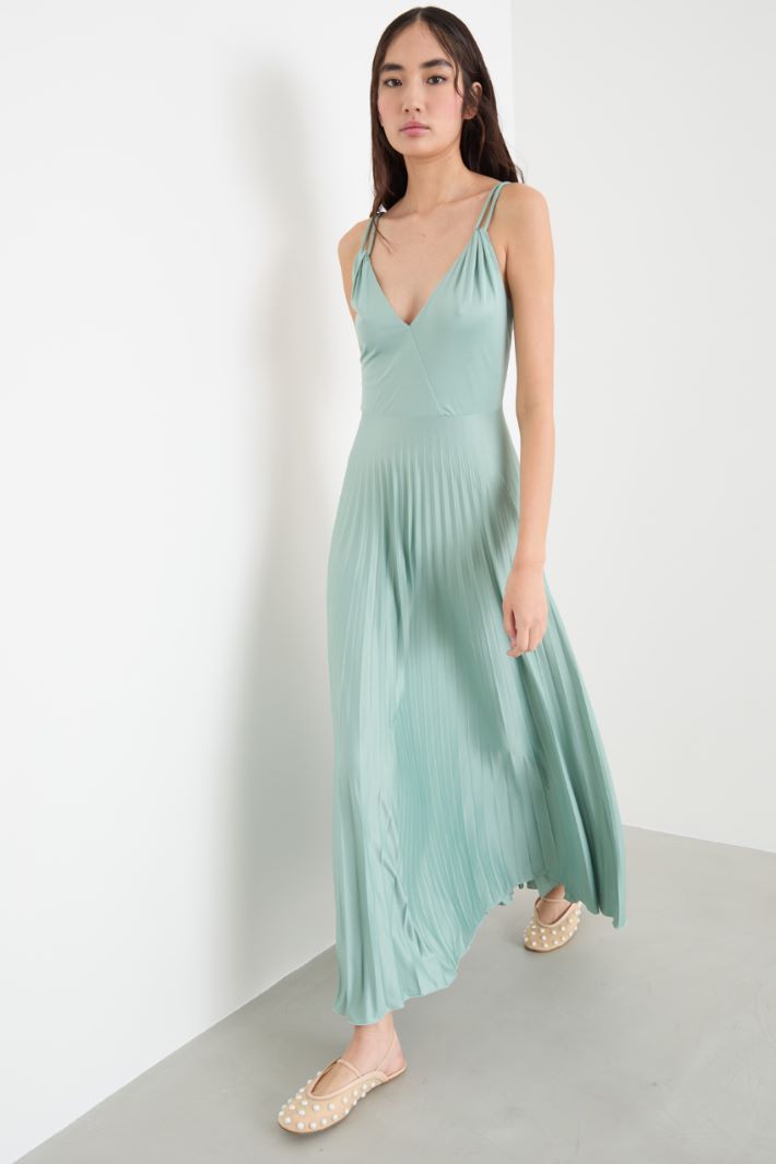 Plissé maxi dress Intrend - 2