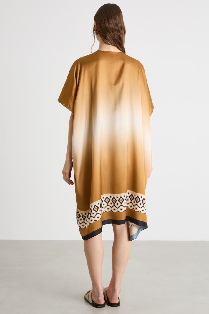 Printed satin kimono Intrend - 4