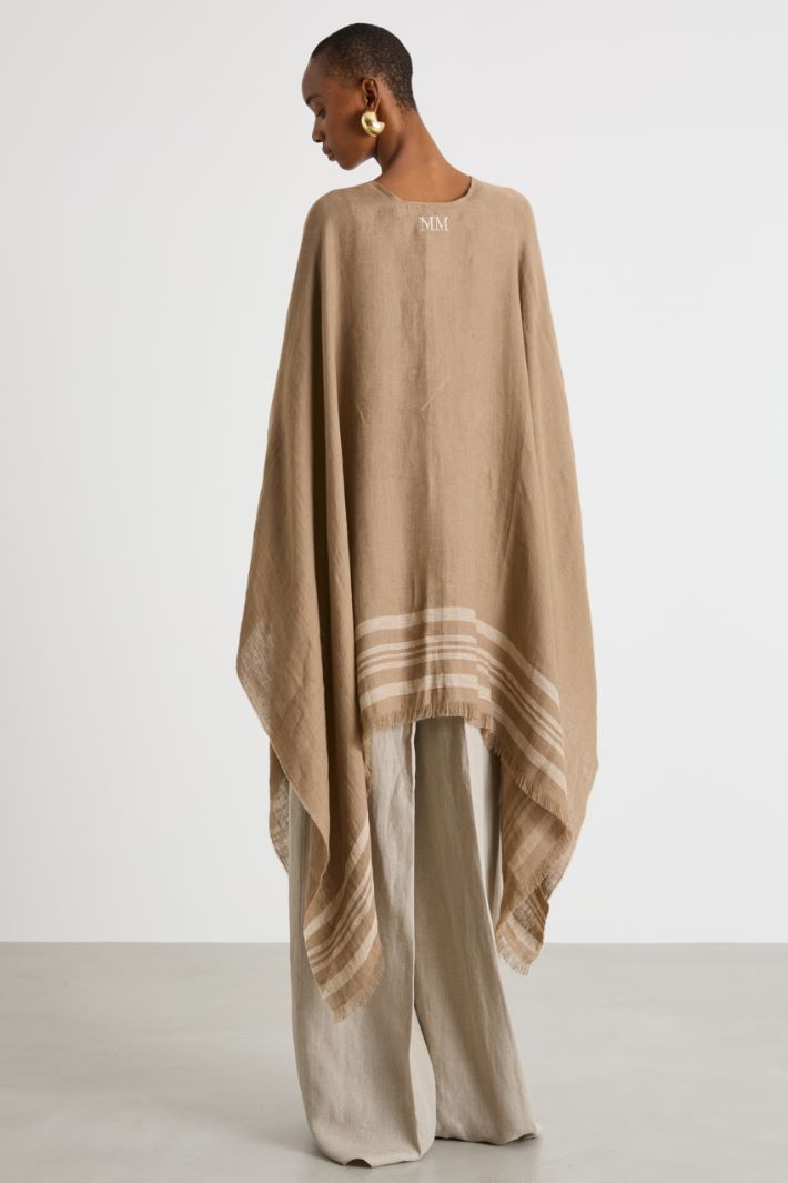 Maxi poncho jacquard Intrend - 4
