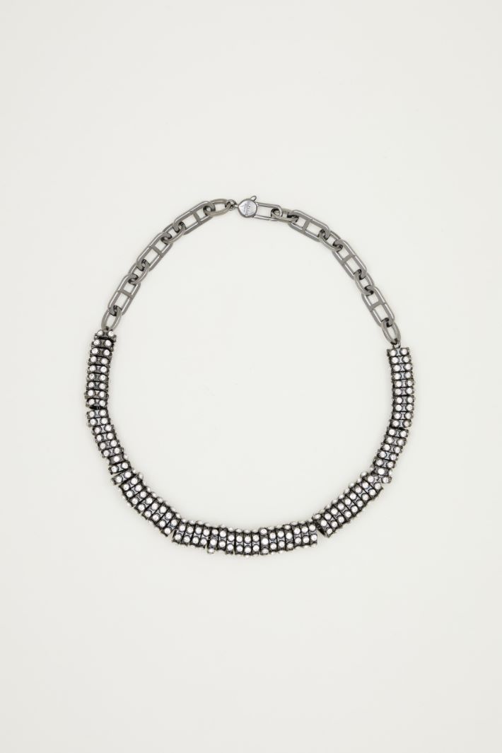 Choker a catena con strass Intrend