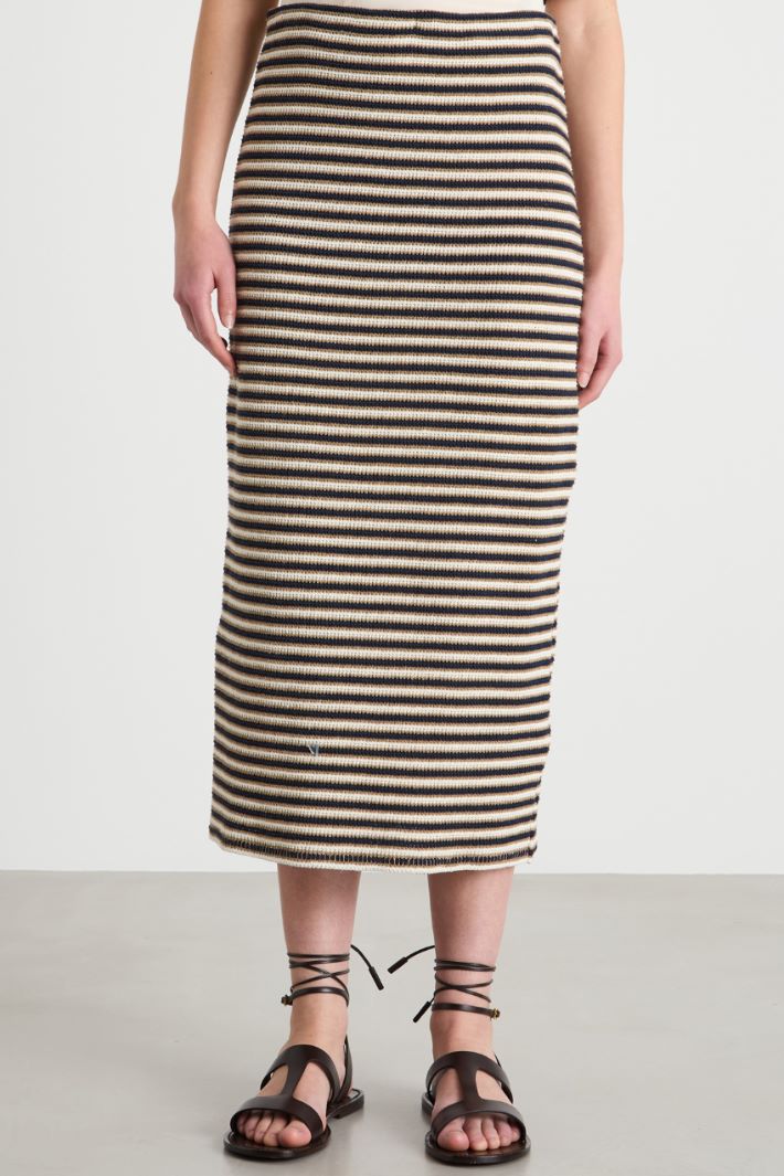 Jersey midi skirt Intrend - 2