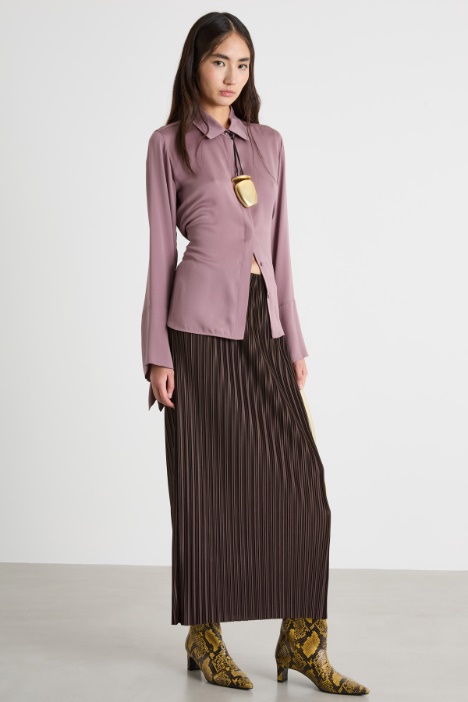 Pleated jersey skirt Intrend