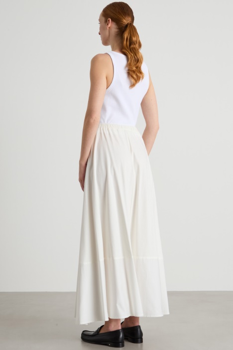 Gonna a ruota in jersey