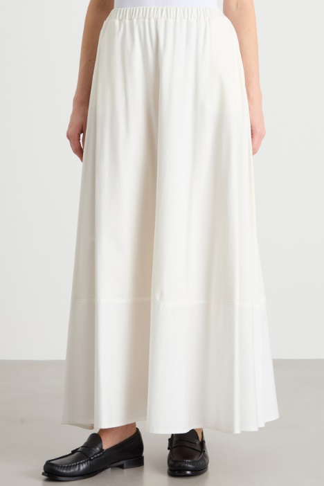 Gonna a ruota in jersey