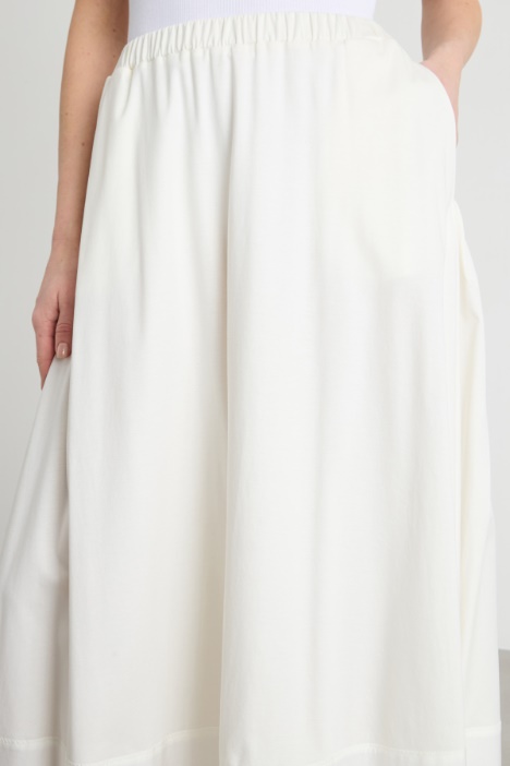 Gonna a ruota in jersey