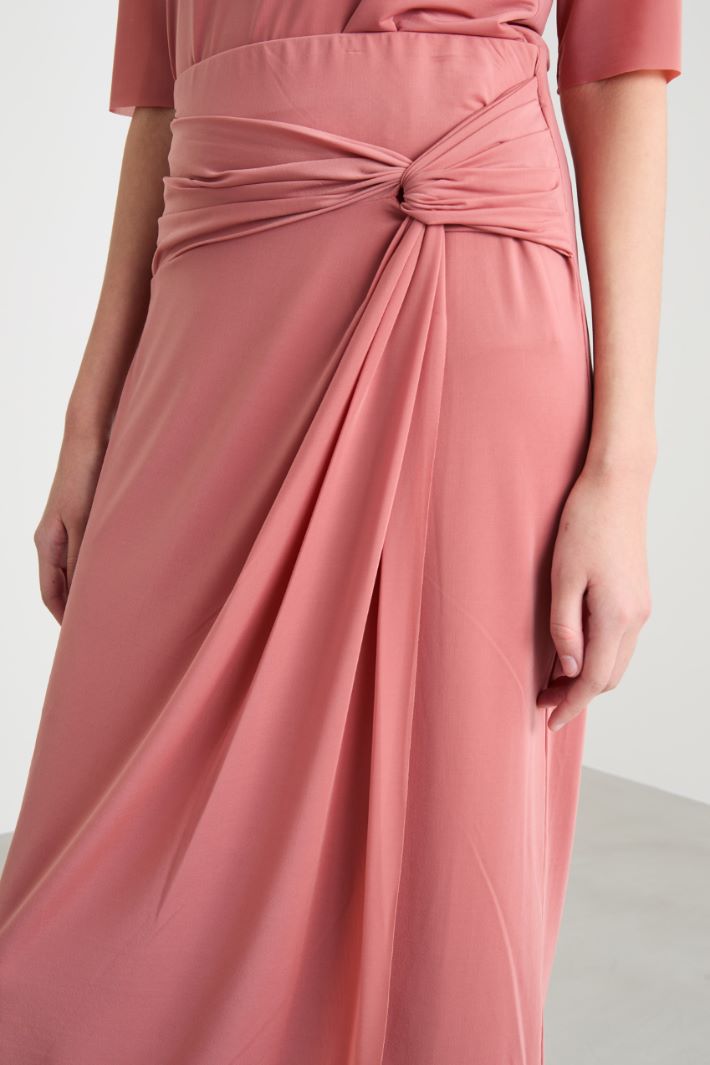 Draped pencil skirt Intrend - 3