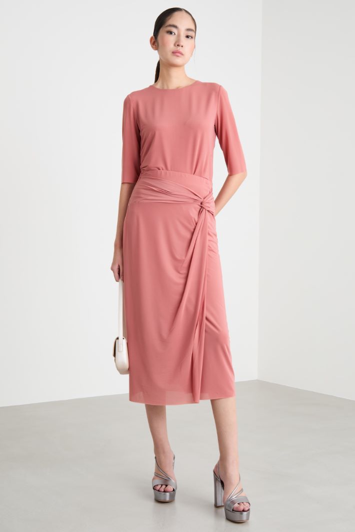 Draped pencil skirt Intrend